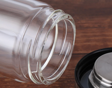 Lade das Bild in den Galerie-Viewer, Teeflasche mit Sieb to go - doppelwandig, auslaufsicher 300 ml